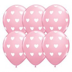 28 cm-es Big Hearts Pink Lufi 1 db