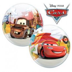 56 cm-es Disney Lightning McQueen & Mater Bubbles Lufi