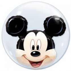 61 cm-es Disney Mickey Mouse Double Bubbles Lufi
