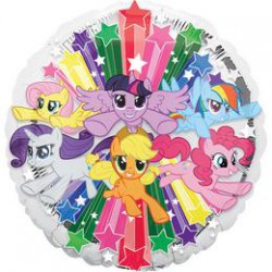 43 cm-es My Little Pony - Én Kicsi Pónim Fólia Lufi