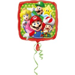 43 cm-es Super Mario fólia lufi