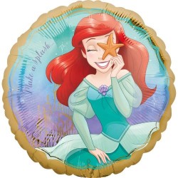 43 cm-es Disney Hercegnők, Ariel fólia lufi
