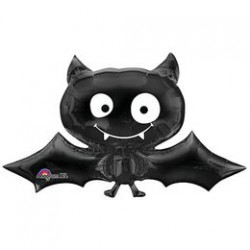 Black Bat - Denevér Mini Shape Fólia Lufi (5 db/csomag)