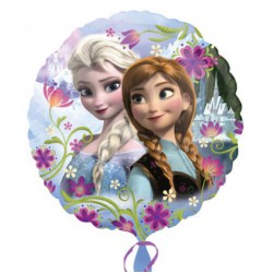 43 cm-es Jégvarázs - Frozen Elsa & Anna Fólia Lufi