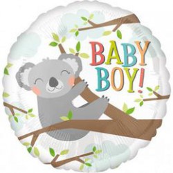 46 cm-es Baby Koala Boy Fólia Lufi Babaszületésre