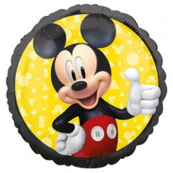 46 cm-es Mikiegér - Mickey Mouse Forever Szülinapi Fólia Lufi