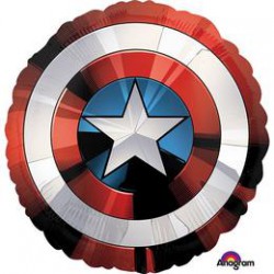 71 cm-es Amerika Kapitány Pajzs - Avengers Shield Fólia Lufi