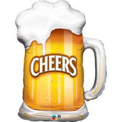 89cm-es Cheers! Beer Mug Fólia Lufi