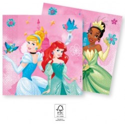 Disney Hercegnők Live Your Story szalvéta 20 db-os 33x33 cm-es