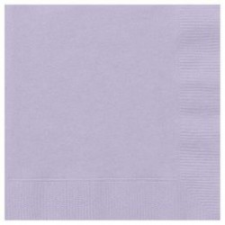 Lavender Papír Parti Szalvéta - 33 cm x 33 cm, 20 db-os