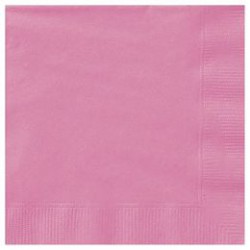 Hot Pink Papír Parti Szalvéta - 33 cm x 33 cm, 20 db-os