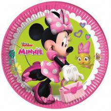 Minnie Happy Helpers Parti Tányér - 23 cm, 8 db-os