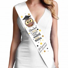 Ballagási vállszalag - Bármerre vezessen sorsod baglyos